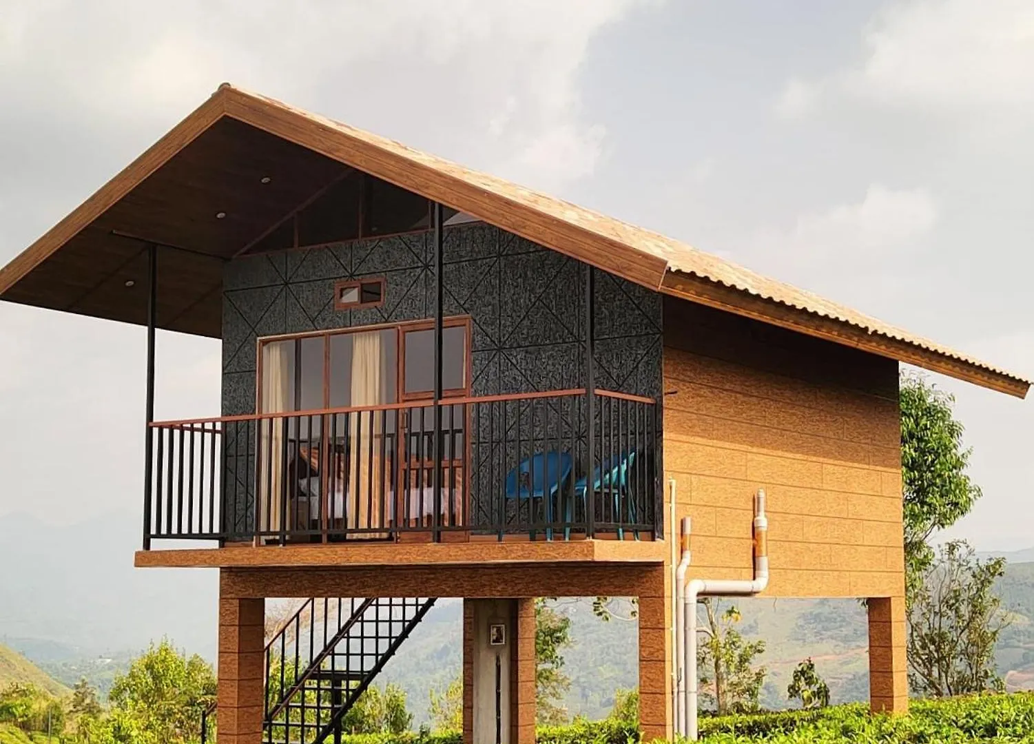 Resort Cloud Canopy - Tea Garden Family Pool Cottage In Vagamon