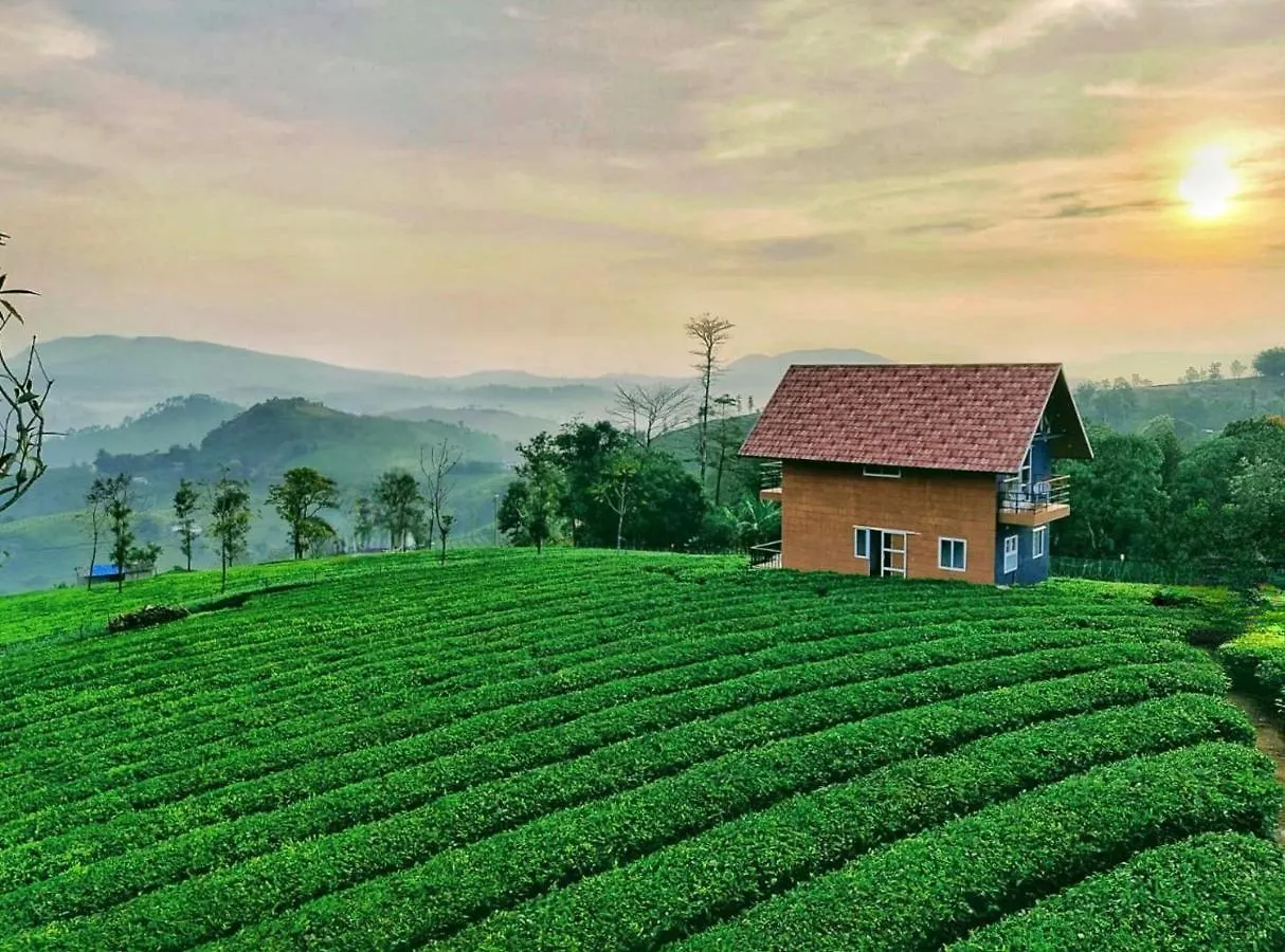 Cloud Canopy - Tea Garden Family Pool Cottage In Vagamon