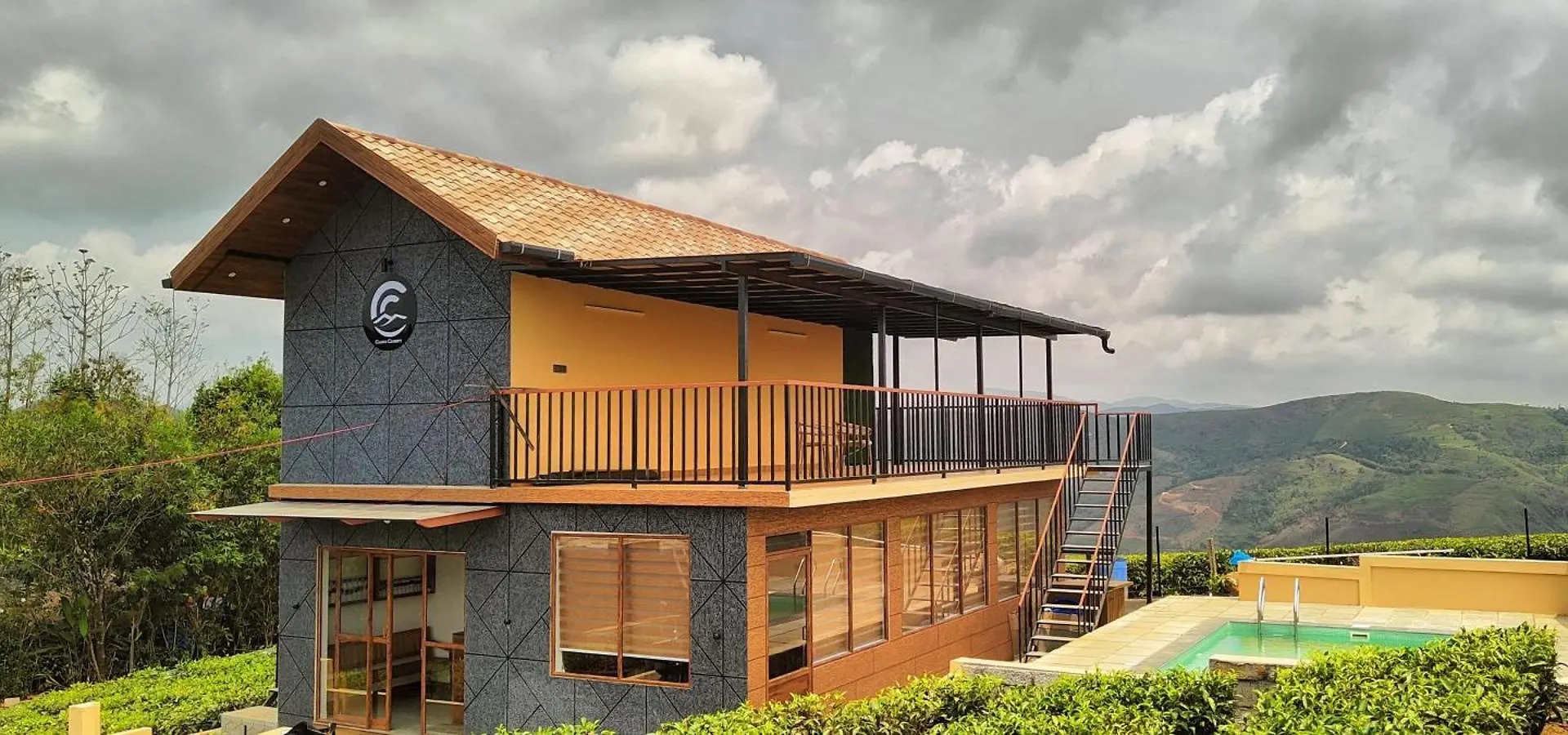 Resort Cloud Canopy - Tea Garden Family Pool Cottage In Vagamon